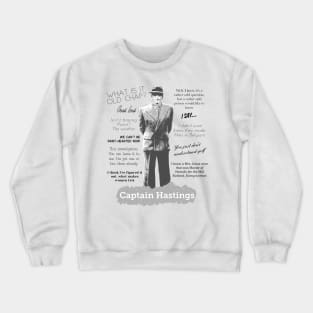 Captain Hastings Crewneck Sweatshirt